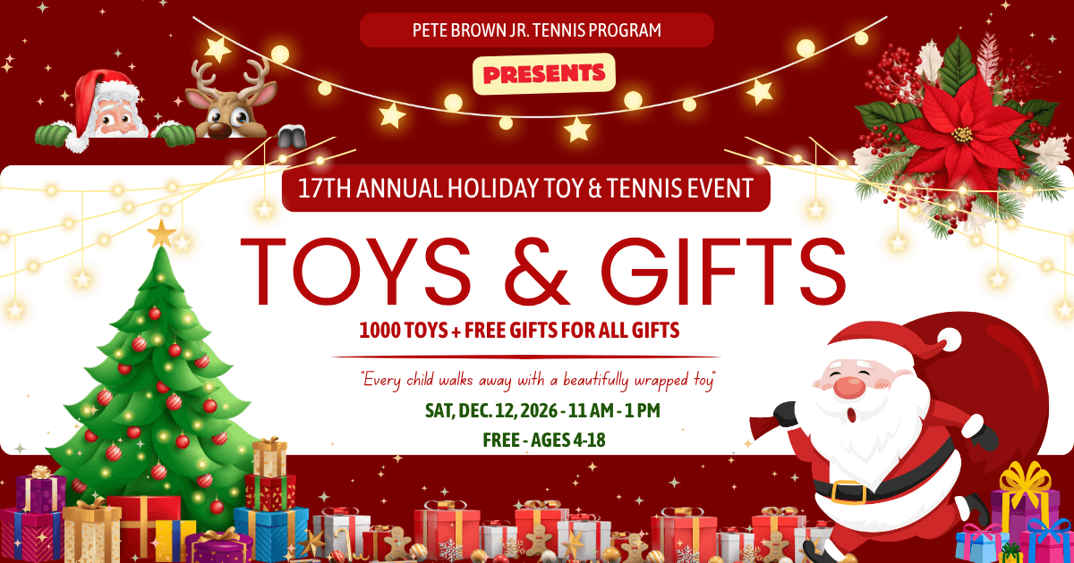 Toys and Tennis Holiday Giveaway