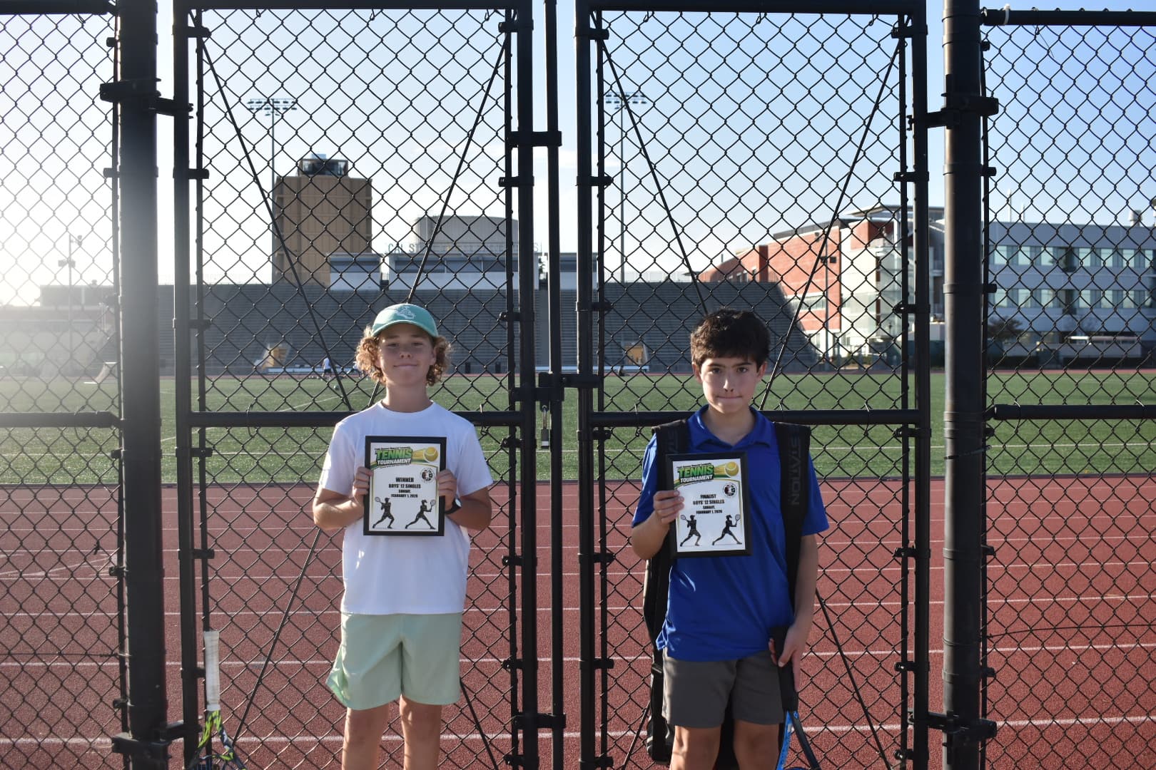 Aiden - 1st Place in 12U Tournament