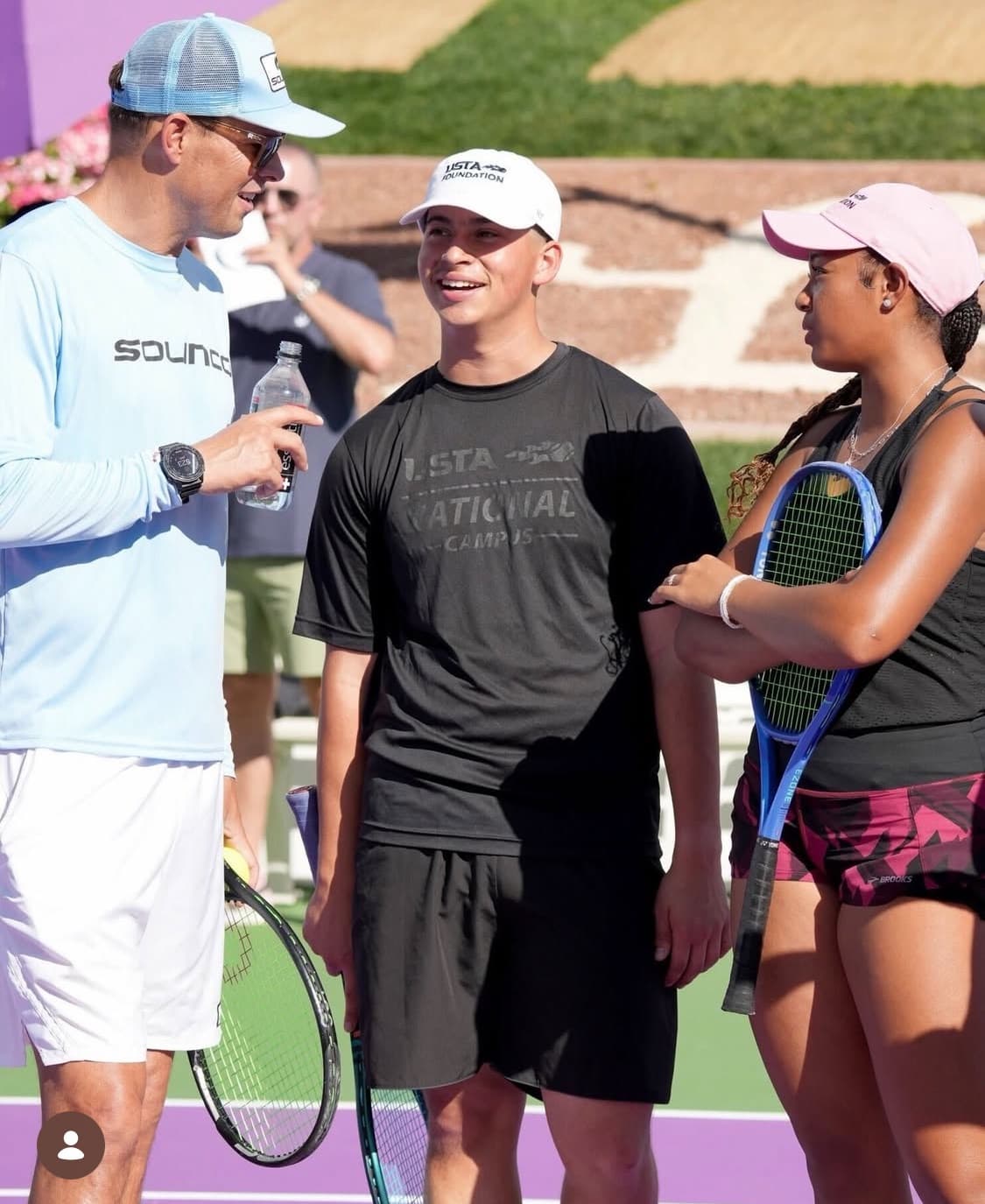 Zane and Mahri in Desert Smash Charity Event